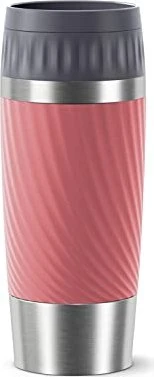 Emsa Travel Mug Easy Twist Isolierbecher 360ml koralle