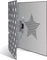 Herma Ordner 2-Ring mit Motiv, 70mm, A4, Stars Grau mit weißen Sternen, 10er-Pack Vorschaubild