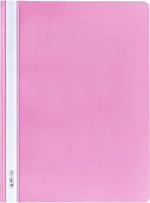 Herlitz Schnellhefter Kunststoff, A4, pink, 10er-Pack