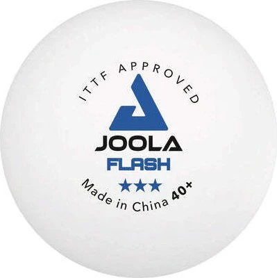 Joola Flash 3-Stern 40+ Tischtennisbälle, 3 Stück
