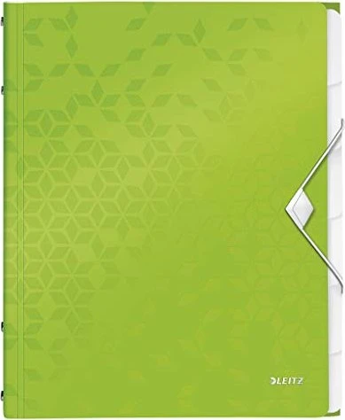 Leitz WOW Ordnungsmappe A4, 6 Fächer