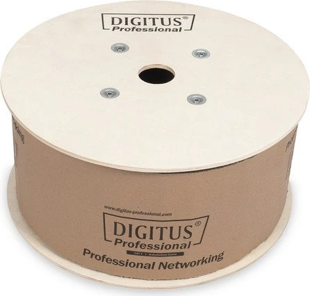 Digitus Professional Twisted-Pair Simplex Verlegekabel Dca, Cat7, S/FTP, ohne Stecker, 500m, orange