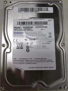 Samsung EcoGreen F3 2TB, 3.5" / SATA 3Gb/s