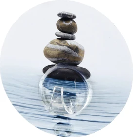 Wenko Static-Lok Uno Meditation Wandhaken mehrfarbig