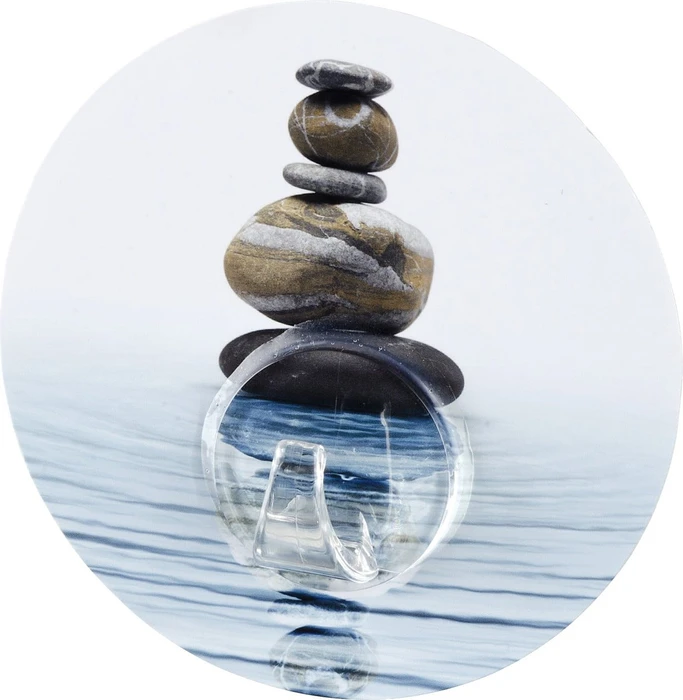 Wenko Static-Lok Uno Meditation Wandhaken mehrfarbig