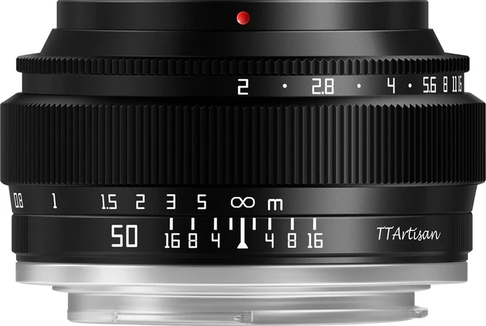 TTArtisan 50mm f/2 L-Mount Objektiv für Vollformatkameras