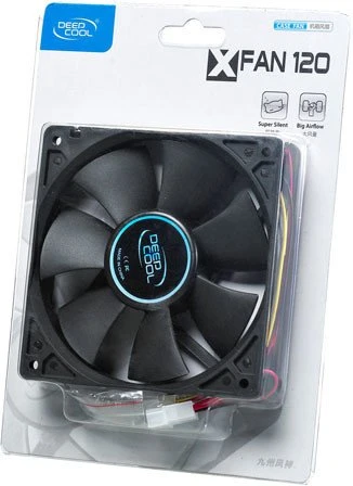 DeepCool XFAN 120 schwarz, 120mm