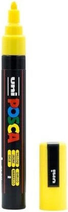 Uni-Ball POSCA PC-5M Acrylmarker lichtgelb