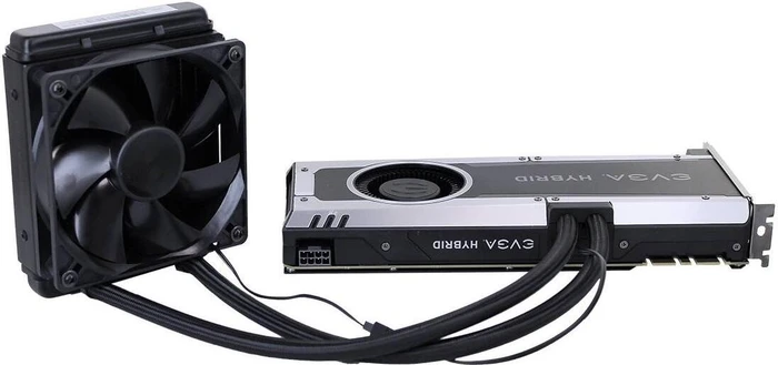 EVGA GeForce GTX 1070 Hybrid Gaming, 8GB GDDR5, DVI, HDMI, 3x DP