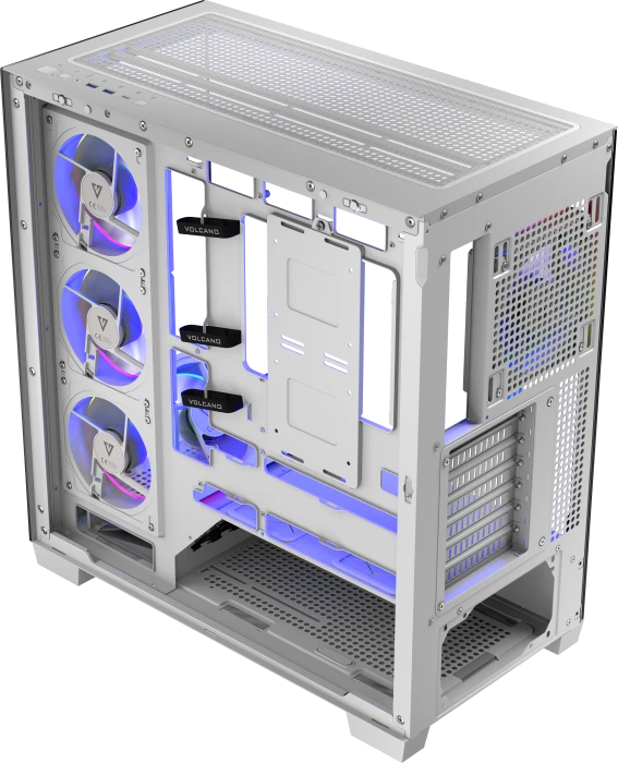 Modecom Volcano Stellar ARGB 5F White, Glasfenster
