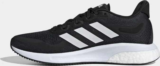 adidas Supernova core black/cloud white/halo silver (Damen)