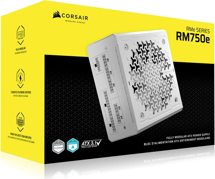 Corsair RMe Series 2025 RM750e White 750W, ATX 3.1