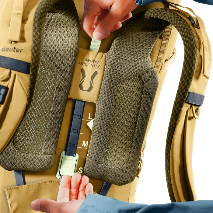 Deuter Aircontact Core 50+10 savanna/nori