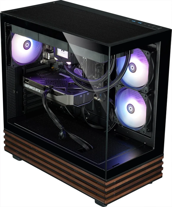 Thermaltake FTW A-Line LCS, Black, Ryzen 7 8700F, 32GB RAM, 1TB SSD, GeForce RTX 5060 Ti
