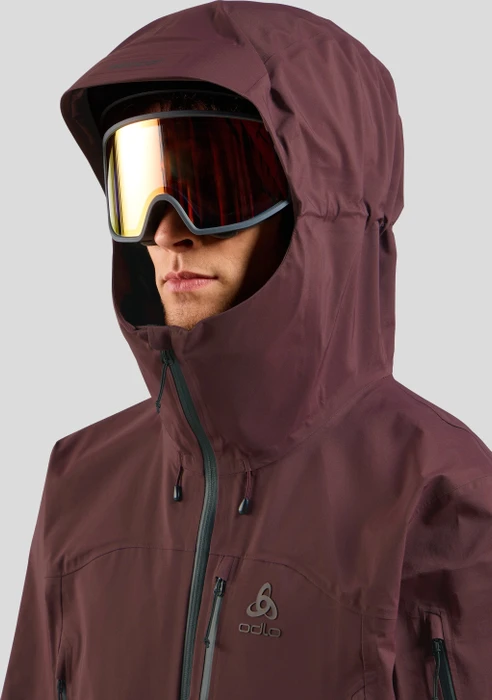 Odlo X-Alp 3L Hardshell Skijacke fudge