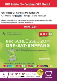 ORF Irdeto CI+ Digital Direkt SAT Modul