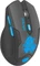 Natec Fury Stalker Wireless Gaming Mouse dunkelgrau/blau, USB Vorschaubild