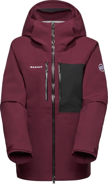 Mammut Stoney HS Hooded Skijacke vin/black (Damen)