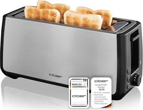 Cloer 3579 King Size Langschlitz-Toaster