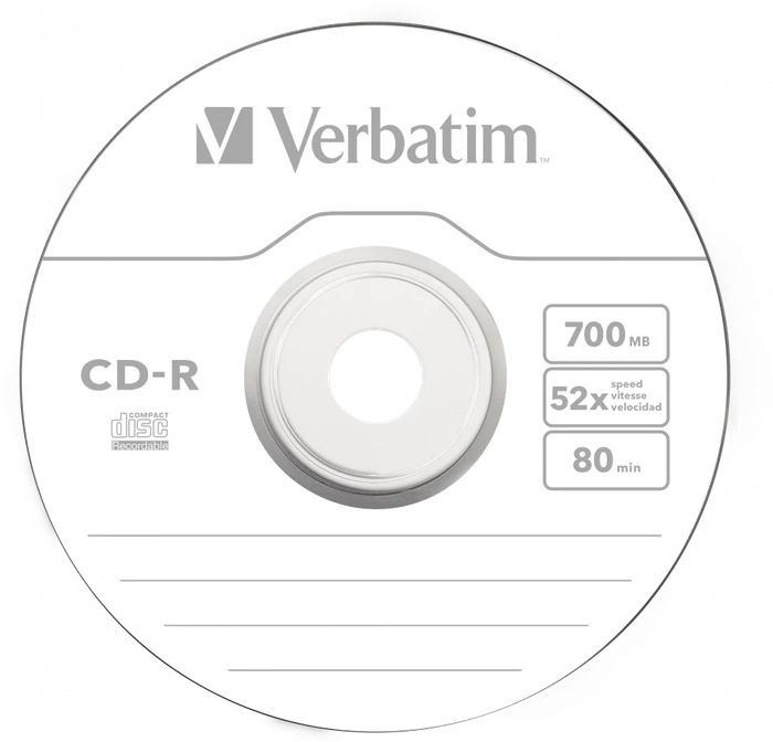 Verbatim Extra Protection CD-R 80min/700MB, 52x, 50er Pack