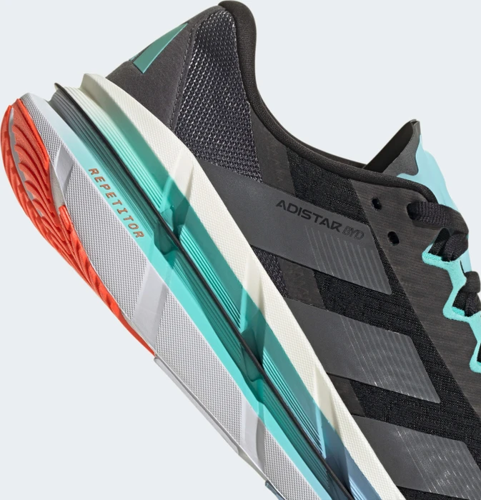 adidas Adistar Byd core black/iron metalic/flash aqua (Herren)