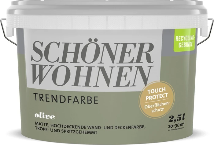 Schöner Wohnen Trendfarben innen olive matt, 2.5l