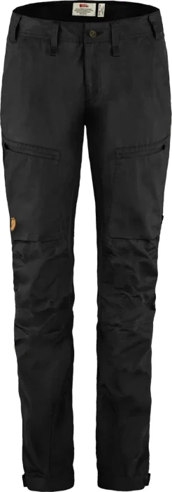 Fjällräven Abisko Lite Trekking Hose lang schwarz (Damen)