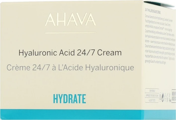 AHAVA Time to Hydrate Hyaluronic Acid 24/7 Cream, 50ml