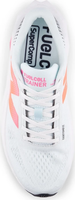 New Balance FuelCell SuperComp Trainer v3 pink heat/glint blue (Herren)