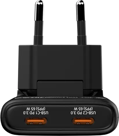 Verbatim Fold 'n' Go GaN Charger 65W schwarz