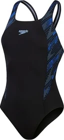 Speedo HyperBoom Muscleback Badeanzug schwarz/blau (Damen)