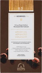 Korres Argan Oil Permanent Hair Colorant Haarfarbe 8.3 honigblond
