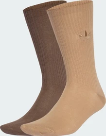 adidas Everyday Icons Crew Socken warm sandstone/earth strata, 2 Paare