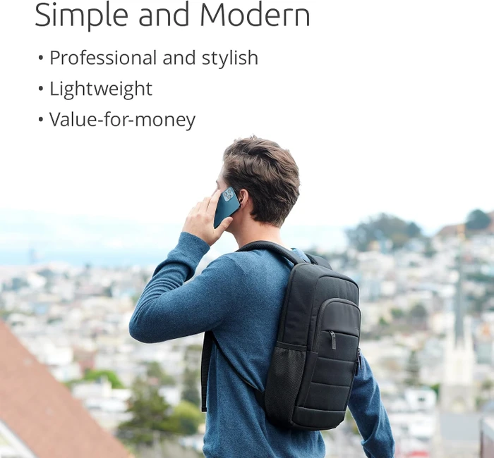 Kensington EQ Laptop Rucksack, 16", schwarz