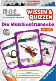 Ravensburger tiptoi Spiel: Wissen & Quizzen: Die Musikinstrumente