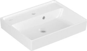 Villeroy & Boch Collaro Handwaschbecken 50x40x15cm, mit Überlauf, stone white ceramicplus