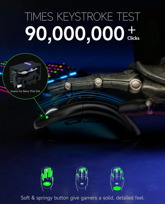 VGN Dragonfly F1 MOBA Wireless Gaming Maus, schwarz, USB