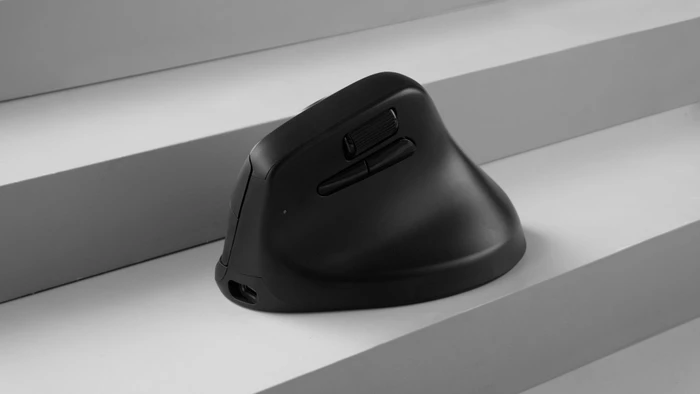 Keychron M5 8K Wireless Ergonomic Mouse schwarz, USB/Bluetooth