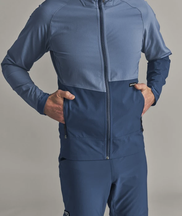 Ortovox Venet Softshell Hooded Funktionsjacke light nunatak (Herren)