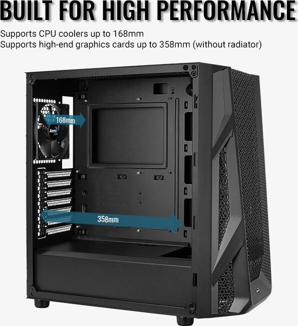 AeroCool AirHawk, Glasfenster