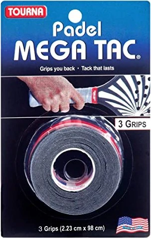 Tourna Padel Mega Tac Griffband schwarz