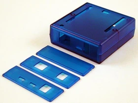 Hammond Manufacturing Gehäuse für Arduino Leonardo/M0 Pro/Uno/Yun, blau