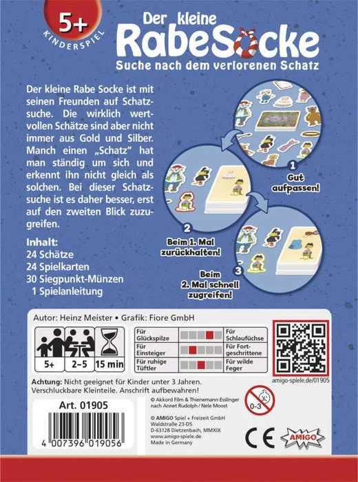 Der kleine Rabe Socke - Suche nach dem verlorenen Schatz