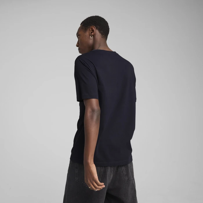 Puma Graphics Sneaker T-Shirt kurzarm new navy (Herren)