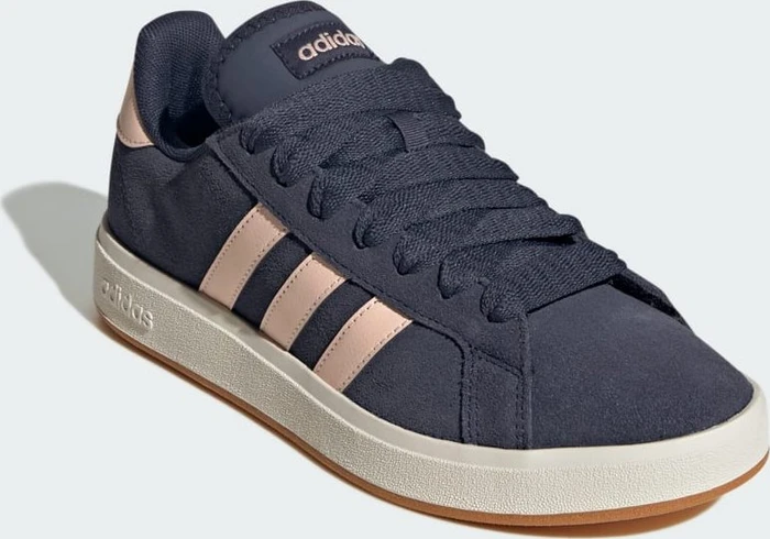 adidas Grand Court Base 00s shadow navy/blush pink/gum