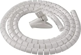 LABEL THE CABLE CableZip Kabelordner, 2m, weiß