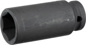 Gedore red R63002416 Außensechskant Steckschlüssel 1/2", 24x78mm