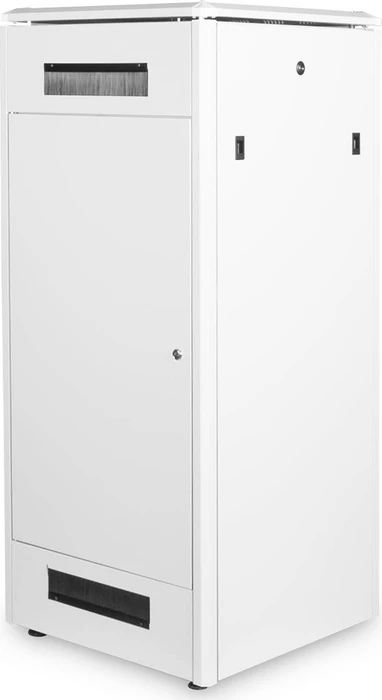 Digitus Professional Unique Serie Serverschrank 26HE, Sicherheitsglastür, IP2X, grau, 600mm tief
