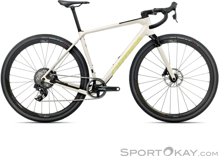 Orbea Terra M21e Team 1X ivory white/spicy lime Modell 2025