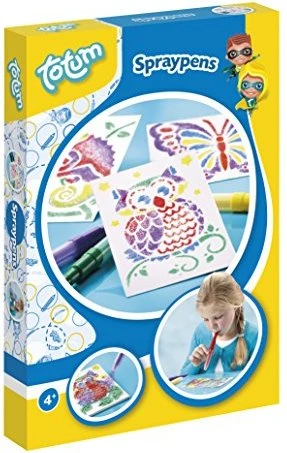 Totum GmbH Spraypens - Pustestiftbilder basteln